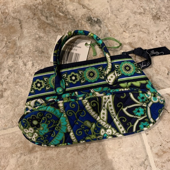 NWT Vera Bradley Caitlyn Rhythm & Blues Purse - Picture 4 of 7